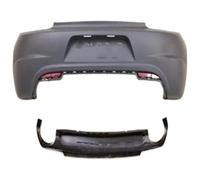 Labio Delantero para VW para S&CIROCCO Modificado para & para R 2009-2020 Alerones Delanteros Conjunto Parachoques Delantero Trasero Parrilla Falda Lateral Rodeada