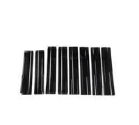 Labio Extensión Faldón Lateral Coche Para Serie 3 F30 F31 2012-2018 | Faldones Laterales Coche Paneles Basculantes Extensión, Parachoques Labios 8 Uds., Negro Brillante Falda Lateral