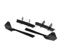 Labio Maletero Alerón Difusor Parachoques Trasero Divisores Alerones Automóviles Reajuste Decorativo Para Ford Para Mustang 2015-2021 4 Aletas Alerón Trasero Coche
