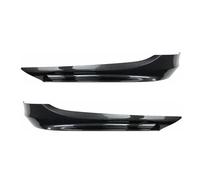 Labio para Parachoques para BMW Serie 3 320i 330i E90 E91 LCI Facelift Kit de carrocería con alerón Delantero, Splitter y Aleta Lateral (2007-2012)(Carbon Look)