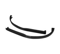 Labio Parachoques Delantero Para Dacia Para Sandero 2009-2020 2 Piezas Kit Parachoques Delantero Carrocería Para Coche Divisor De Alerón Deportivo Parachoques Parte Exterior Alerón Parachoques Delante