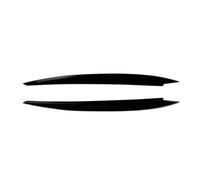 Labio Parachoques Delantero para VW para Golf 7 para MK7 para TDI 13-17 | ABS parachoques delantero rejilla central moldura tiras embellecedor faro cejas cubierta kits carrocería(2PCS Eyebrows)