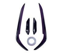 Labio Parachoques Delantero para VW para Golf para Mk7.5 para MK7.5 R | Para GTI para GTD para RevoZport estilo parachoques delantero lateral Canard Spoiler Tuning divisores(Negro brillante)