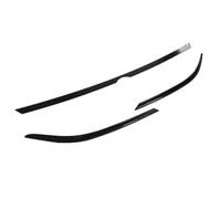 Labio Parachoques Delantero para VW para Passat para B8 14-19 | Rejilla central moldura parrilla cubierta tira embellecedor cejas faro delantero coche pegatinas párpados