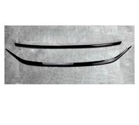 Labio Parachoques Delantero para VW para Tiguan MK2 Facelift 2020-2023 Inserto Parachoques Delantero Parrilla Negra Brillante Tiras Rejilla Embellecedora Cubierta(2 pcs)