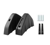 Labio Parachoques Difusor de Parachoques Trasero Negro Universal de 2 Piezas: alerón y Protector de automóvil para SUV, sedanes y Todo Tipo de vehículos Falda Lateral anticolisión