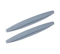 Labio Protector 2 Pegatinas Protectoras anticolisión universales para Parachoques Delantero y Trasero de Coche, Tiras antiarañazos. Labio aerodinámico(Gray)