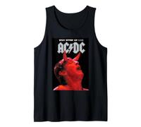 Labio Superior rígido Live AC/DC Devil Horns Camiseta sin Mangas