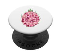 Labios Atrevidos De Fruta del Dragón, Besos De Frutas del PopSockets PopGrip Adhesivo