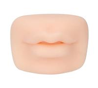 Labios de práctica de tatuaje, Labios falsos de silicona suave Labios de silicona 3D realistas, Labios de práctica de Microblading semipermanentes Labios de maquillaje cosmético