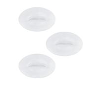 Labios de práctica de tatuaje, labios falsos de silicona suave, tatuaje de piel, maquillaje cosmético, labios de silicona 3D, color blanco