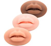 Labios de Silicona para Práctica de Tatuaje 3 Piezas