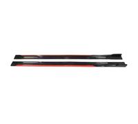 Labios Extensión Faldón Lateral Para VW Para Tayron 2021-2026 | Divisor Faldón Lateral Kit Carrocería Modificada Coche, Panel Inferior Alerón Basculante Carreras Seccional 2,18 M