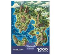 Labirinto Puzzle Imposible,desafío para Adultos Juego EduGatoivo 1000 Piezas Obra De Arte De Juego De para Adultos Y Niños A Partir De 12 Años 70x50cm/1000pcs