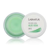 Labnatur Bálsamo Labial Aloe Vera - Natural, con Aceite de Aguacate y Karité - Hidratante, Nutritivo y Refrescante - Protector, Para Labios Secos o Agrietados - Fabricado en España - 15 ml