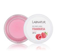 Labnatur Bálsamo Labial Frambuesa - Natural, con Aceite de Aguacate y Karité - Hidratante, Nutritivo y Refrescante - Protector, Para Labios Secos o Agrietados - Fabricado en España - 15 ml