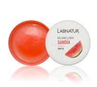 Labnatur Bálsamo Labial Sandía - Natural, con Aceite de Aguacate y Karité - Hidratante, Nutritivo y Refrescante - Protector, Para Labios Secos o Agrietados - Fabricado en España - 15 ml