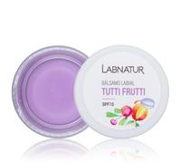 Labnatur Bálsamo Labial Tutti Frutti - Natural, con Aceite de Aguacate y Karité - Hidratante, Nutritivo y Refrescante - Protector, Para Labios Secos o Agrietados - Fabricado en España - 15 ml