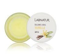 Labnatur Bálsamo Labial Vainilla - Natural, con Aceite de Aguacate y Karité - Hidratante y Nutritivo - Protege y Suaviza - Para Labios Secos o Agrietados - Fabricado en España - 15 ml