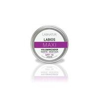 LABNATUR Bálsamo Labial Voluminizador - Natural, con Cacao, Karité, Mostaza y Almendras Dulces - Aumenta el Volumen de los Labios - Hidratante y Antioxidante - Fabricado en España - 15 ml