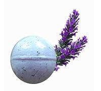 Labnatur Bomba de Baño Lavanda con Pétalos - Hidrata, Suaviza y Perfuma la Piel - Aroma Floral y Agreste - Bombas de Baño Naturales y Relajantes - 140g