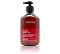 Champú Anticaída con Soja y Germen de Trigo 500ml. Labnatur. Ayuda a Frenar la Caída del Cabello. Aumenta la Densidad Capilar. Fortalece el Cabello desde la Raíz. Champú Anticaída para Hombre y Mujer.