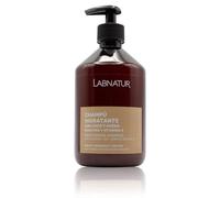 Labnatur Champú Hidratante - Con Coco, Avena, Keratina y Vitamina E - Desenreda, Repara y Suaviza el Cabello - Para Cabello Seco y Frágil - Ingredientes Naturales - Fabricado en España - 500 ml