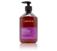 Labnatur Champú Reparador - Con Biotina - Reparación y Protección Intensa - Fortalece, Nutre y Protege - Para Cabello Dañado y Seco - Natural y Vegano - Fabricado en España - 500 ml