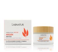 Labnatur Crema Facial Noche Argán - Con Aceite y Células Madre de Argán, y Vitamina E - Antioxidante y Antiarrugas - Nutre y Revitaliza la Piel - Natural y Vegana - Fabricada en España - 50 ml
