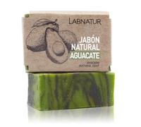 Jabón Natural Aguacate 100g Labnatur. Hidratante Natural. Rico en Acidos Grasos. Vegano con Aceite Esencial. Vitaminas A, D y E. Antioxidante. Facial y Corporal.