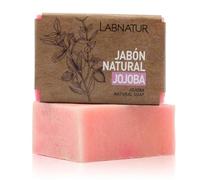 Labnatur Jabón Natural de Jojoba - Vegano y Artesanal con Aceite de Jojoba y Oliva - Suaviza, Nutre y Protege - Reafirmante y Antioxidante - Hecho en España - 100g