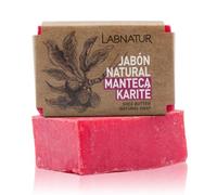 Labnatur Jabón Natural de Karité - Vegano y Artesanal con Manteca de Karité y Oliva - Nutre, Hidrata y Regenera - Protector y Suavizante - Hecho en España - 100g