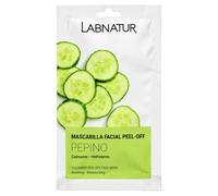 Labnatur Mascarilla Natural Peel Off Pepino, Detox, Purifica Hidrata, 10 ml | Skin Reset peel off con pepino, aloe, avena y hamamelis: purifica, hidrata, refresca y deja la piel suave y luminosa