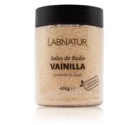 Labnatur Sales de Baño Vainilla 400g - Sales Marinas Naturales y Relajantes - Nutren y Suavizan - Bienestar - Alivio del Cansancio - Cuidado Corporal - Fabricado en España