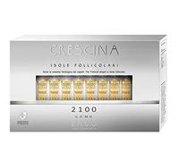 Labo Crescina - Tratamiento para el crecimiento del cabello de las islas folículas, 2100, para hombre, 20 ampollas