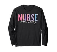 Labor & Delivery Nurse Manga Larga