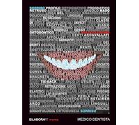 LABORArt memo - Medico Dentista - Quaderno 21X28 - Copertina Rigida - Ispirato alla professione odontoiatrica: Quaderno a righe - Formato Maxi 21x28 - ... dedicata alla professione del dentista
