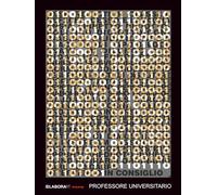 LABORArt memo - Professore Universitario - Quaderno 21x28 - ispirato alla professione del docente accademico: Quaderno a quadretti 4x4 - Formato Maxi ... dedicata alla professione universitaria