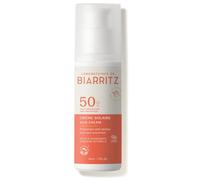 Laboratoires de Biarritz - Protector solar facial con certificado ecológico LSF50 - Para adultos - Impermeable, hidratante y mate - 50 ml - Fabricado en Francia