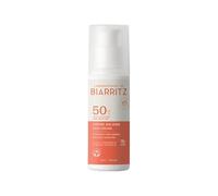 Laboratoires de Biarritz - Protector solar facial con certificado ecológico LSF50 - Para adultos - Impermeable, hidratante y mate - 50 ml - Fabricado en Francia