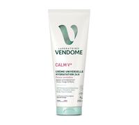 LABORATOIRES VENDÔME - Calm V+ - Crema hidratante universal 24H - Calma e hidrata instantáneamente el cuerpo, la cara y las manos - Enriquecido con extracto de cebada - Textura ligera - Piel sensible