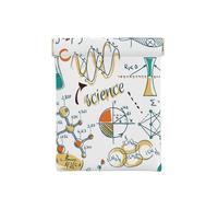 Laboratorio de Ciencias Educación Biología Química, Squeeze Top Wallet Bolsa de Almacenamiento para Mujer Monedero pequeño Bolsa de Cambio