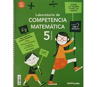 LABORATORIO DE COMPETENCIA MATEMATICA 3D 5 PRIMARIA - 9788468027661 (SABER HACER CONTIGO)