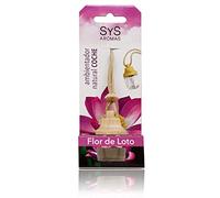 Laboratorio SyS Ambientador de Coche Aroma a Flor de Loto - 6 Paquetes de 42 gr - Total: 252 gr