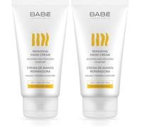 LABORATORIOS BABÉ - Crema de Manos y Uñas Reparadora 50 ml | Regeneradora y Nutritiva | Hidratante y Protectora del Frío | Absorción Instantánea y Reparación Inmediata para Manos Agrietadas