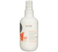 Laboratorios Babé - Fotoprotector Corporal Pediátrico Spray SPF 50+ 200 ml, Para Bebé/Niño, Calmante, Resistente al Agua, Testado Dermatológicamente