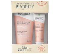 Laboratorios de Biarritz Crema de Manos Reparadora Orgánica 50 ml + Bálsamo Labial Reparador Bio 15 ml