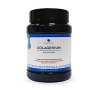 Laboratorios Mahen Just Podium Colagenium 600, Colágeno Hidrolizado + Magnesio + Ácido Hialurónico + Vitamina C + Vitamina a + 100% Natural, Sabor Limón, 600 g