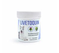 Laboratorios Pino Livetoquin Suplemento Hepático para Perros y Gatos con Cardo Mariano y Alcachofera - Apoyo Hígado y Vesícula Biliar, 160 Comprimidos