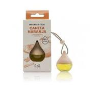 Laboratorios SYS, Ambientador de Coche Gota Canela y Naranja, 6 ml, Pack 2 (Total 12 ml)